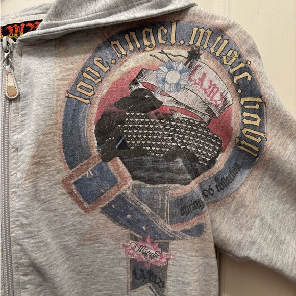 L.A.M.B. Zipped Hoodie - Picture 1 of 13